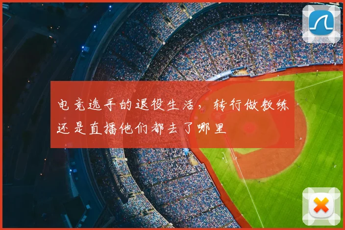 电竞选手的退役生活，转行做教练还是直播他们都去了哪里